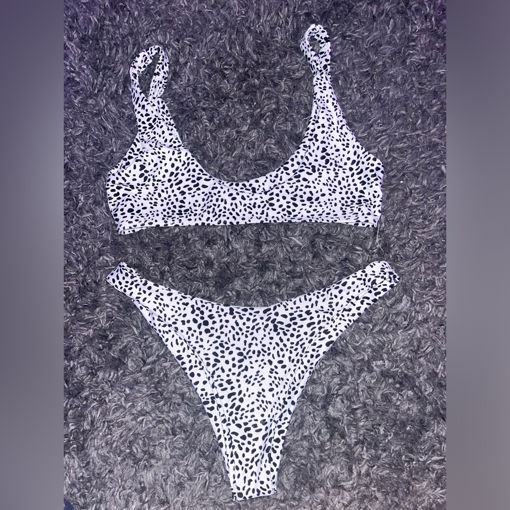Polka dot bikini